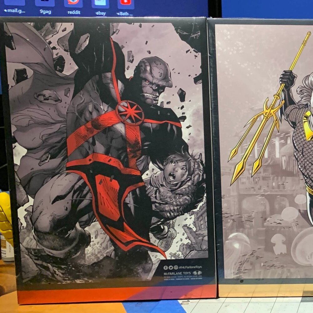 Mcfarlane DC Multiverse BBTS Exclusive Limited Black and White Accent Edition Fi